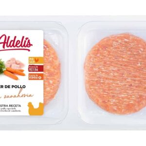 Burguer de pollo y zanahoria