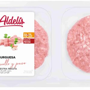 Burguer de pollo y pavo