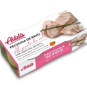 Conserva pechuga de pavo al punto de sal