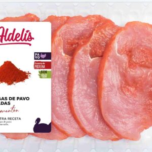 Pechugas de pavo al pimentón