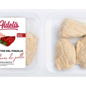 Pimientos del piquillo rellenos de pollo